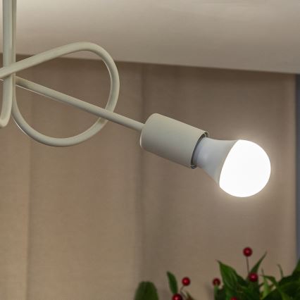 Plafondlampe OXFORD 3xE27/15W/230V cremefarvet