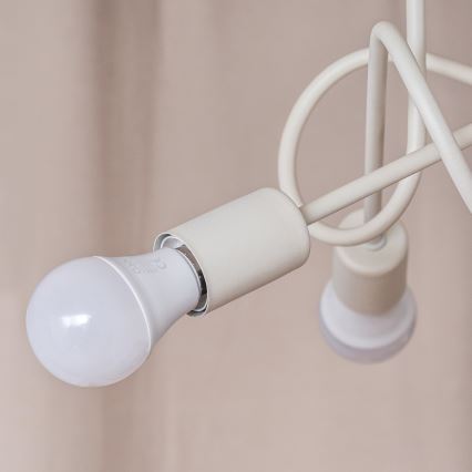 Plafondlampe OXFORD 3xE27/15W/230V cremefarvet
