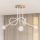 Plafondlampe OXFORD 3xE27/15W/230V guld/hvid