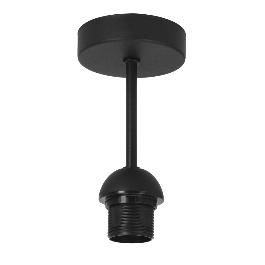 Plafondlampe SARTA 1xE27/60W/230V Ø 45 cm sort/jute
