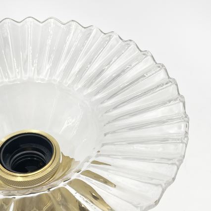 Plafondlampe TRISH 1xE27/15W/230V guld/klar