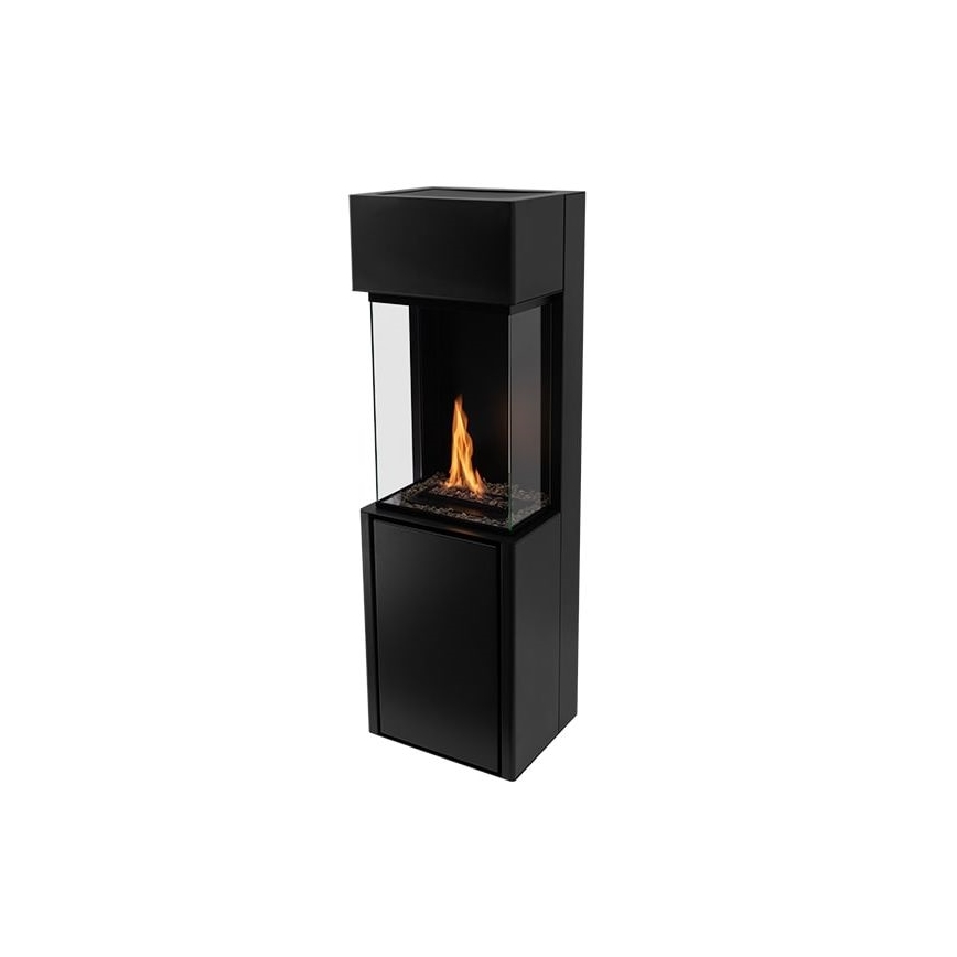 Planika - Biopejs med fjernbetjening 126,2x40 cm 3,5kW/230V sort