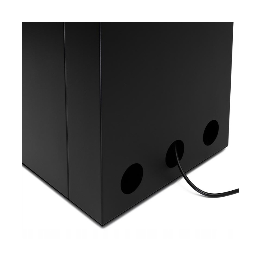 Planika - Biopejs med fjernbetjening 126,2x40 cm 3,5kW/230V sort
