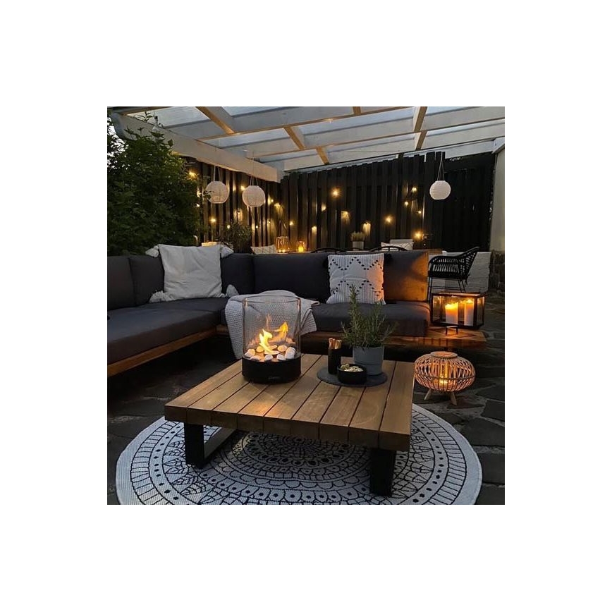 Planika - BIO pejs 36,3x25,1 cm 2,5kW sort