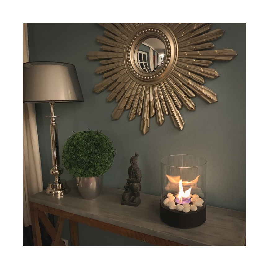 Planika - BIO pejs 36,3x25,1 cm 2,5kW sort