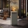 Planika Faro GAS - Udendørs gaspejs 142x36 cm 8kW grå + beskyttelsescover