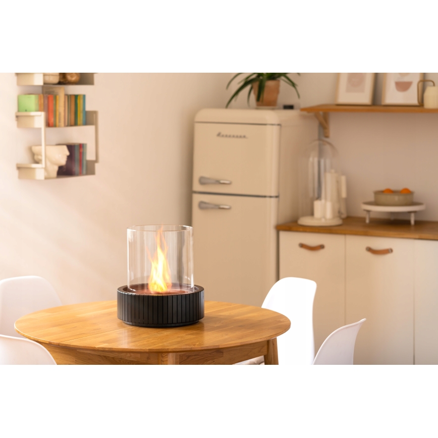 Planika - Biopejs 35,3x25,1 cm 2,5kW sort