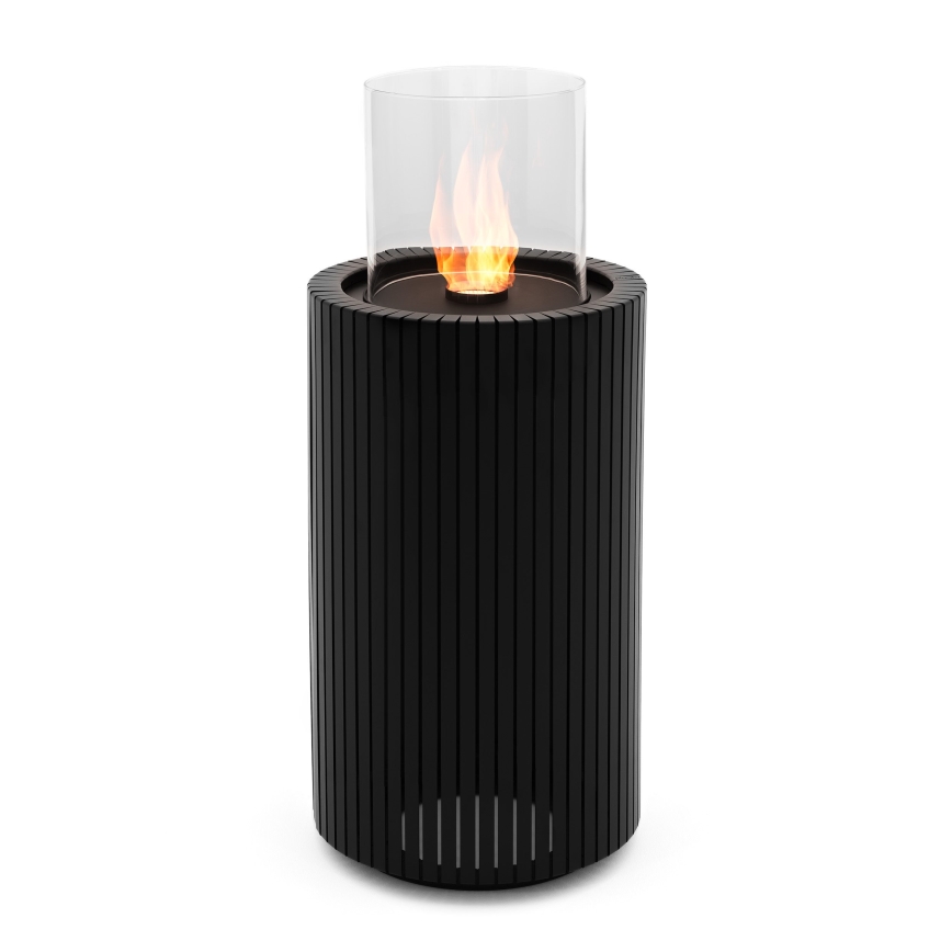 Planika - Biopejs 87x37,6 cm 2,5kW sort + beskyttelsescover