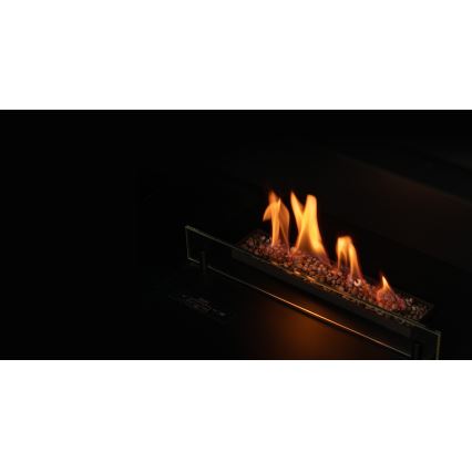 Planika - Indbygget universal biopejs med fjernbetjening 56,2x75 cm 2,5kW/230V
