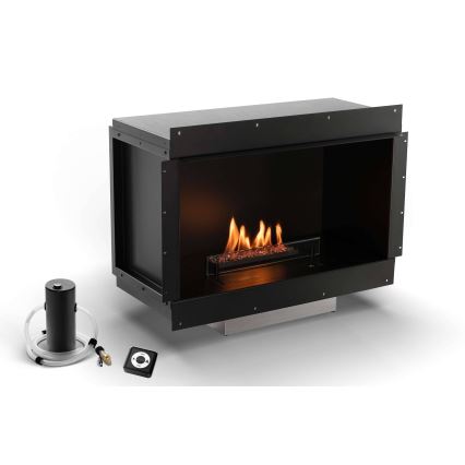 Planika - Indbygget universal biopejs med fjernbetjening 56,2x75 cm 2,5kW/230V