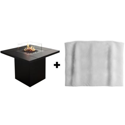 Planika Square Bord GAS - Udendørs gaspejs 79,7x90 cm 10kW