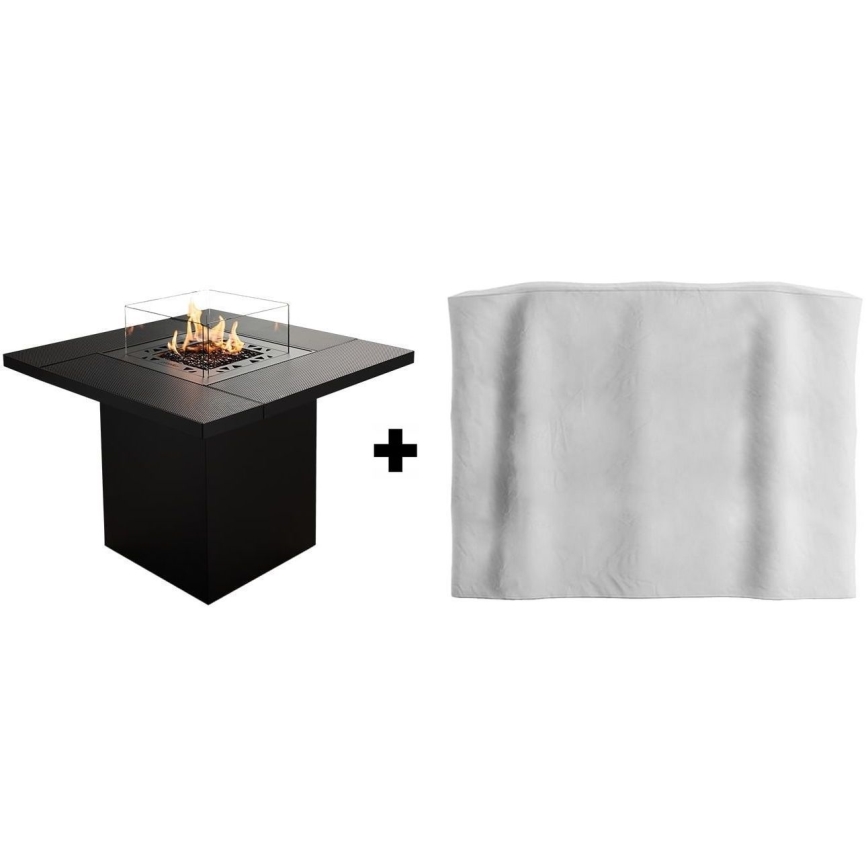 Planika Square Bord GAS - Udendørs gaspejs 79,7x90 cm 10kW