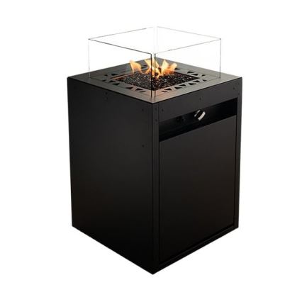 Planika Square GAS - Udendørs gaspejs 79,7x48 cm 10kW