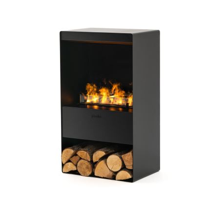 Planika - Dekorativ pejs vanddamp med fjernbetjening 83x48 cm 125W/230V sort