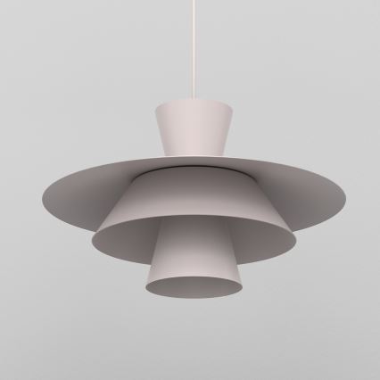 PLATO pendel på wire 1xE27/15W/230V cremefarvet