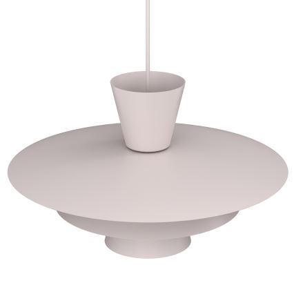 PLATO pendel på wire 1xE27/15W/230V cremefarvet