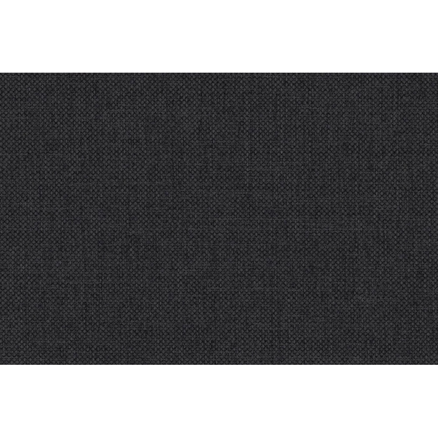 Polstret daybed med vendbar V/H-sengegavl ARLY 110x200 cm antracit/hvid