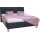 Polstret opbevaringsseng uden madras VIOLET 180x200 cm, antracit