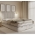Polstret seng GRACE 160x200 cm med madrasser og opbevaringsplads, beige