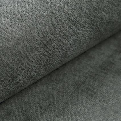 Polstret seng ISABEL 180x200 med fjedermadras og opbevaringsplads, grå