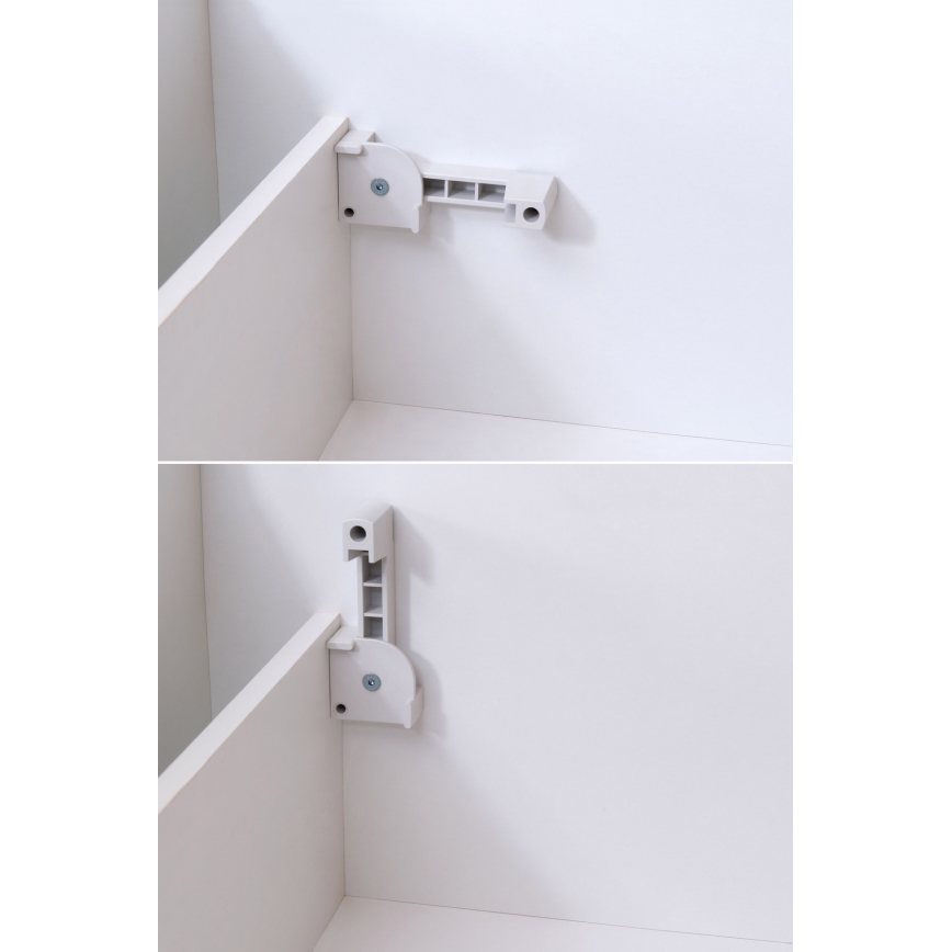 Polstret seng MARIA med madras og opbevaringsplads 180x200 cm taupe