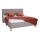 Polstret seng MARIA med opbevaring, uden madras, 180x200 cm, taupe