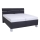 Polstret seng med opbevaringsplads uden madras ALIS 160x200 cm antracit