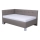 Polstret seng med opbevaringsplads uden madras MARIA PETITE 120x200 cm taupe