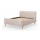 Polstret seng uden madras FLORA 180x200 cm beige