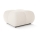Polstret skammel ALMADA 72x72 cm beige