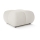 Polstret skammel ALMADA 72x72 cm beige