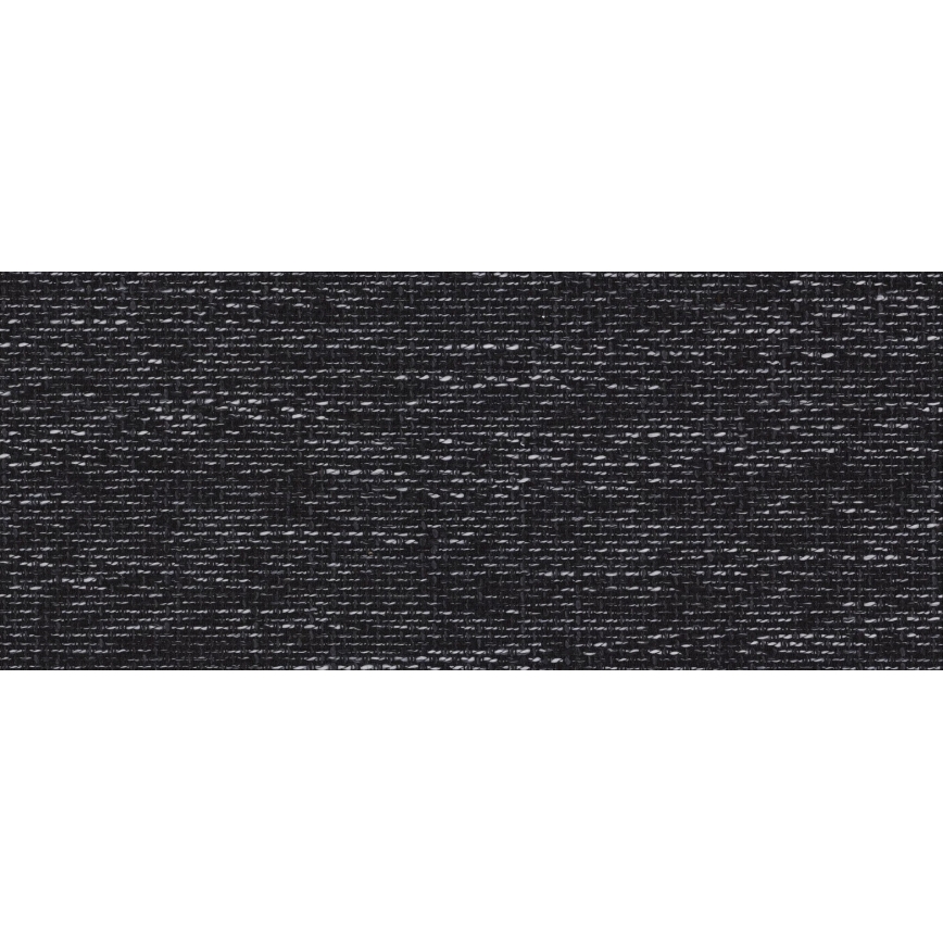 Polstret, universel U-formet udtrækbar sofa YORK, sort/antracit