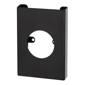 Poseholder 9,2x13,1 cm i rustfrit stål/sort