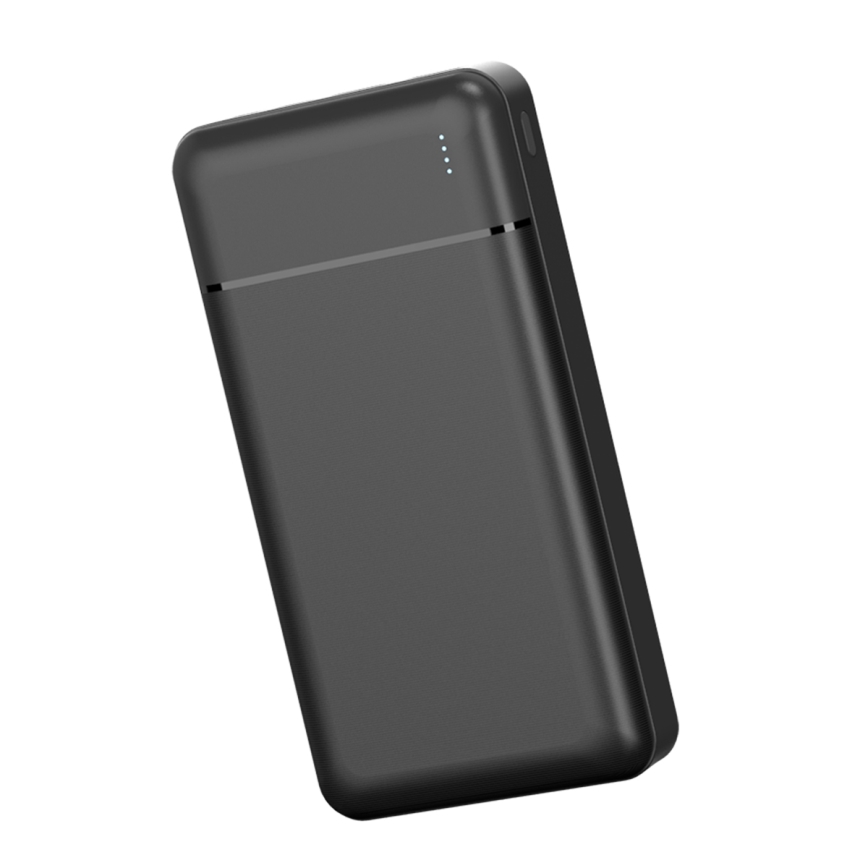 Powerbank 30.000 mAh 3,7V sort