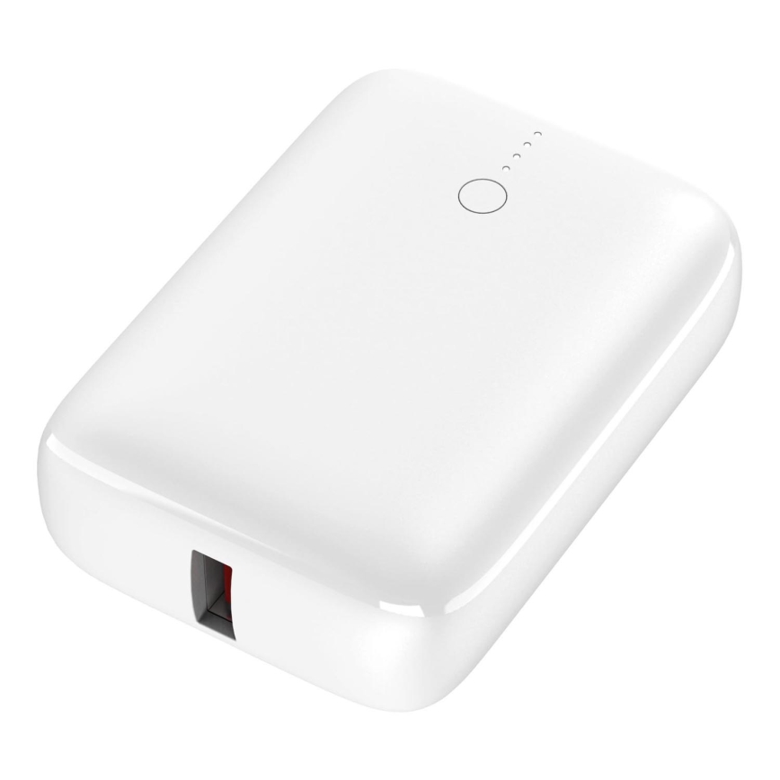 Powerbank Power Delivery Compact 10000 mAh/22,5W/3,7V hvid