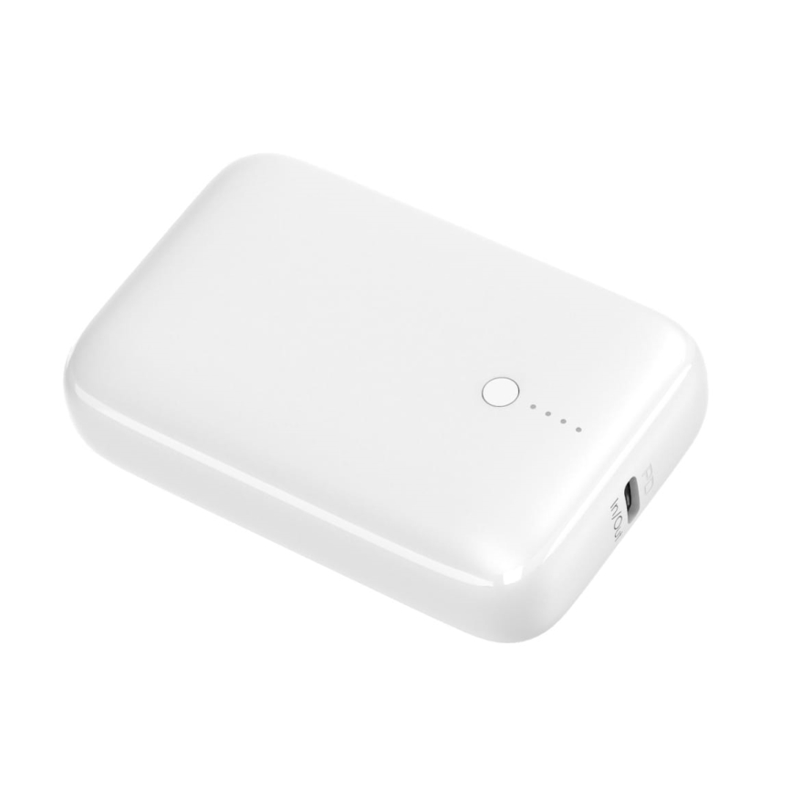 Powerbank Power Delivery Compact 10000 mAh/22,5W/3,7V hvid