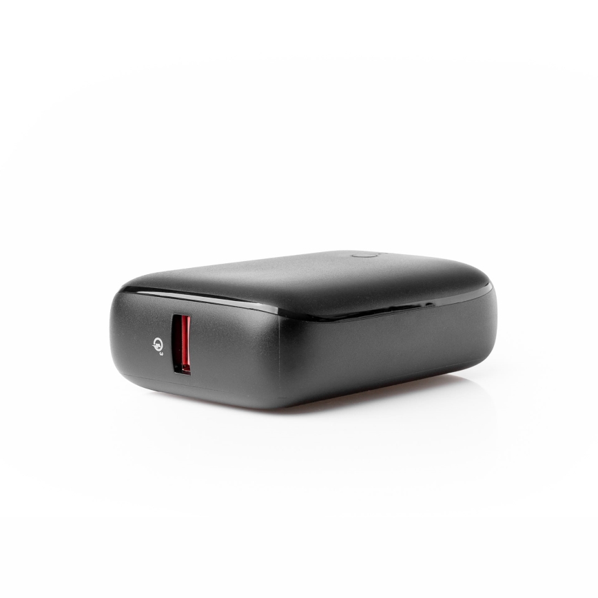 Powerbank Power Delivery Compact 10000 mAh/22,5W/3,7V sort