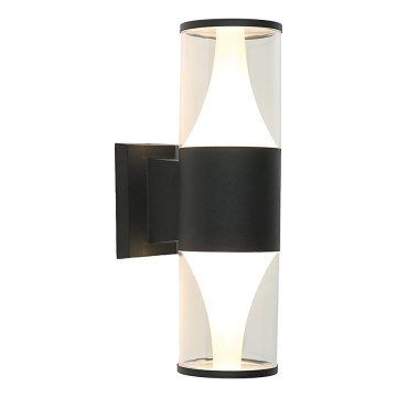 Prezent 12104 - LED udendørs væglampe SERA 2xLED/7W/230V 4000K IP54