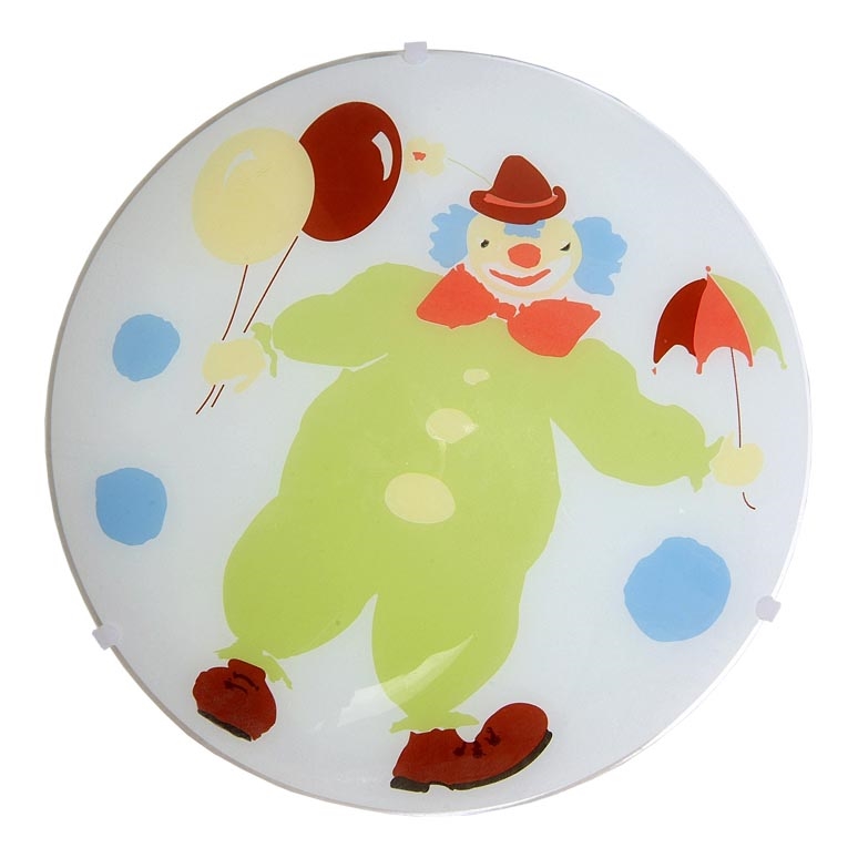 Prezent 1362 - Reservedele glas til loftslampe CLOWN E27