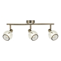 Prezent 14105 - Spotlampe SIENTO 3xE14/40W/230V messing
