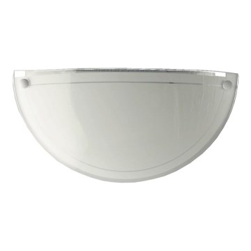 Prezent 1421 NS - Reserveglas til væglampe DISC E27 12,5x25 cm hvid