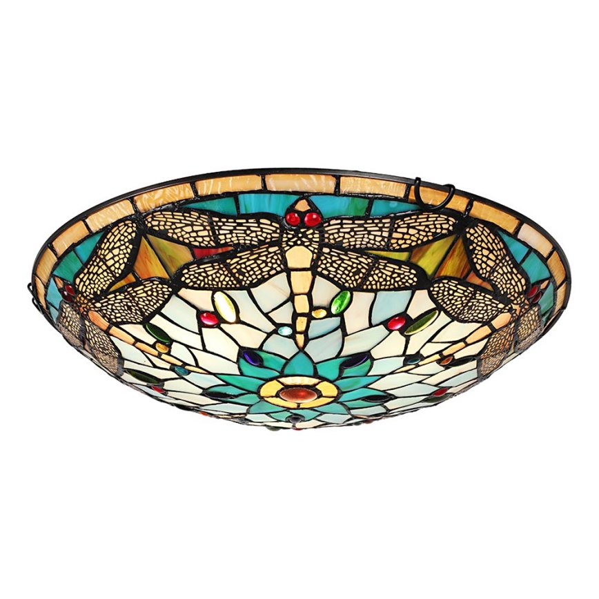 Prezent 1714 - Loftlampe TIFFANY 3xE27/40W/230V