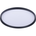 Prezent 17311 - LED-loftlampe ADRA LED/42W/230V + LED/13W 3000/4000/6000K Ø 48,5 cm, sort