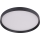 Prezent 17317 - Dæmpbar LED-loftlampe MAYSA LED/72W/230V 3000/4000/6000K Ø 77 cm sort