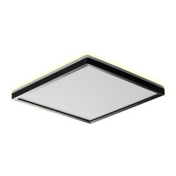 Prezent 27313 -LED loftlampe til badeværelse CORDIA SQ LED/18W/230V 3000/6000K IP54 sort