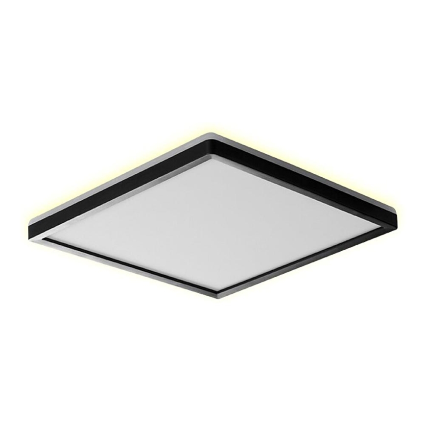 Prezent 27313 -LED loftlampe til badeværelse CORDIA SQ LED/18W/230V 3000/6000K IP54 sort