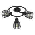Prezent 27518 - Spotlampe PONTEO 3xE27/40W/230V sort