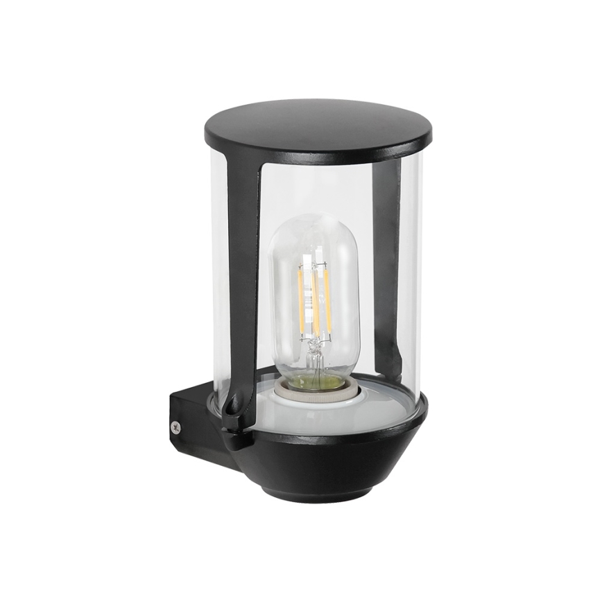 Prezent 28212A - Udendørs væglampe TOBBO 1xE27/35W/230V IP54 sort