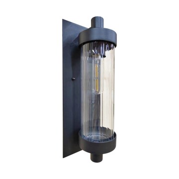 Prezent 28213A - Udendørs væglampe VERTICA 1xE27/35W/230V IP54 sort
