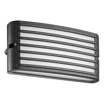 Prezent 31317 - Udendørs LED væglampe PLUTO LED/9W/230V IP54 sort